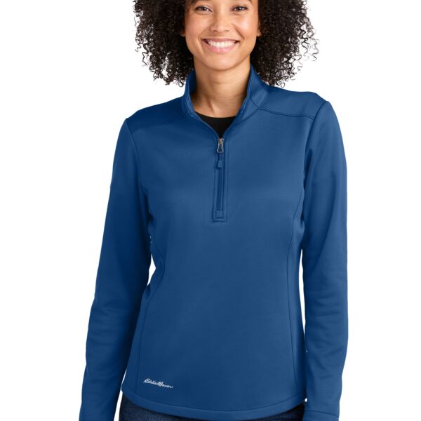 WOMAC Women's Smooth Mid Layer Fleece 1/2 Zip Thumbnail